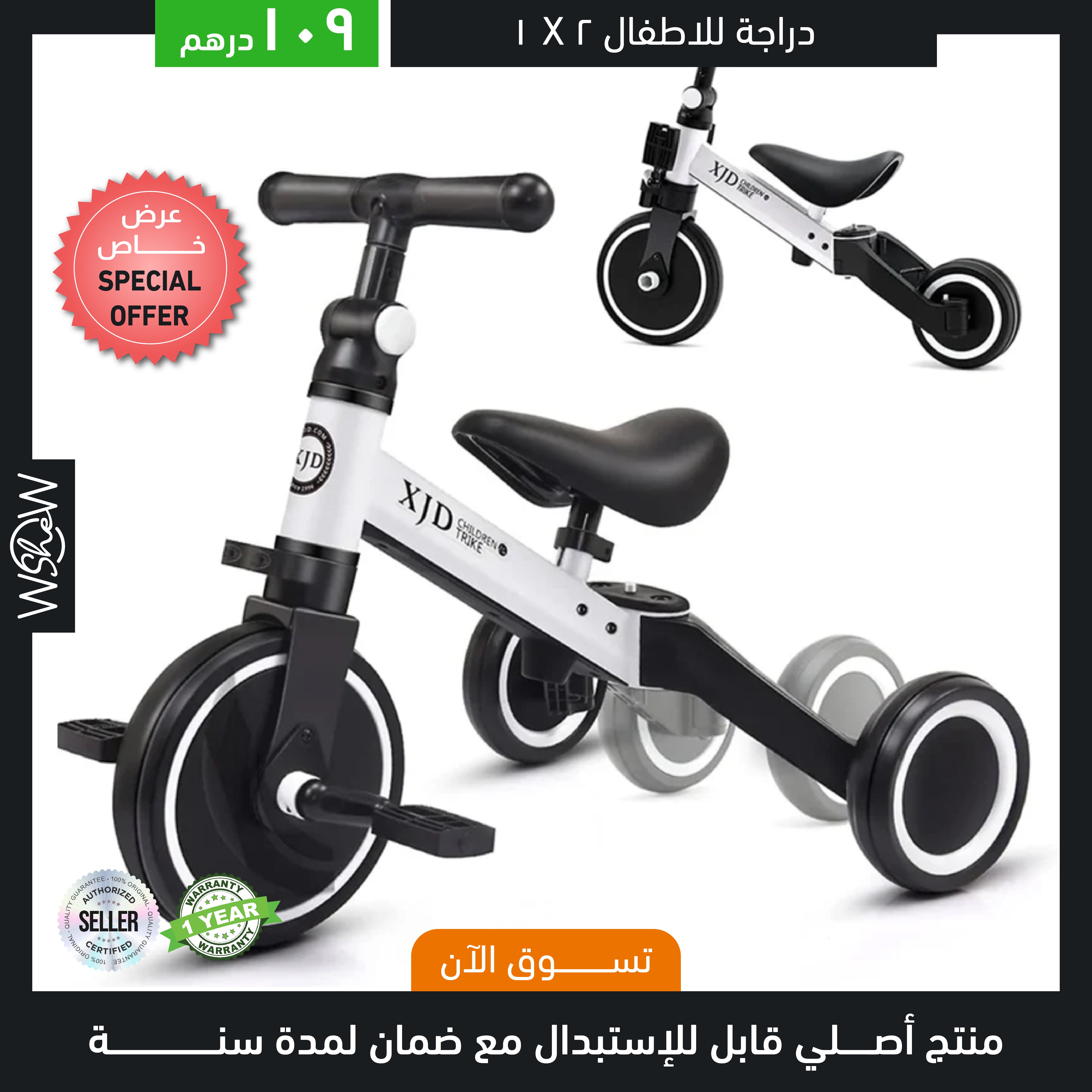 Children Bicycle 2 in 1