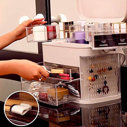 LED mirror & Cosmetic storage box